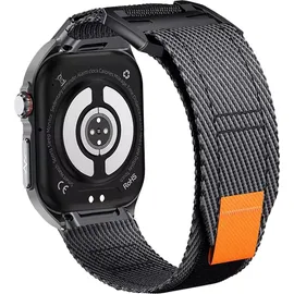 knauermann PRO 3 Fan Edition (2025) Eckig / Schwarz Silikonarmband Schwarz