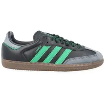 adidas Samba OG Core Black / Green / Grey Six 38 2/3