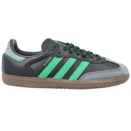 adidas Samba OG Core Black / Green / Grey Six 38 2/3