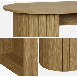 sweeek Bar-Tisch 120 x 55 x 100 cm Beige