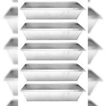 Buri 1-6 Stück 100 x 20 x 16 cm Schwarz