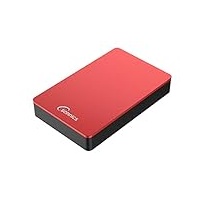 Sonnics 3TB Rot Externe Desktop-Festplatte 3.5", USB 3.0 kompatibel mit Windows PC, Mac, Smart TV, Xbox One und PS4