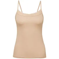 CALIDA Natural Comfort Lace Spaghetti-Top Damen, Funktionelles Spaghetti-Top mit