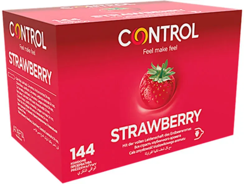 CONTROL - ADAPTA ERDBEERKONDOME 144 EINHEITEN