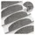 vidaXL Stufenmatte 65 x 21 cm Grau