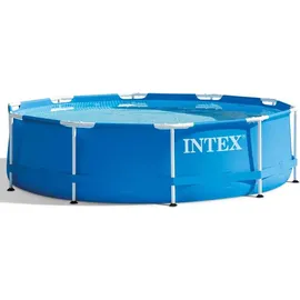 Intex Metal Frame Pool 305 x 76 cm blau