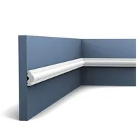 Orac Stuckleiste PX103 Weiß 2 St. 200 x 2,5 x 1,2 cm