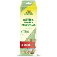 NEUDORFF Permanent KleidermottenKlebefalle – Fängt effektiv Kleidermotten in Schränken