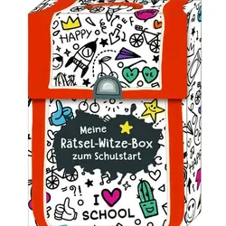 Coppenrath Kartenbox: Meine Rätsel-Witze-Box zum Schulstart