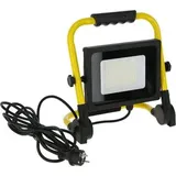 Kerbl Baustrahler LED, Netzbetrieb mit 1,5 m Kabel, IP65 Strahlwasserschutz, 70 Watt, 7.000 Lumen