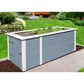 Weka Profi-Hochbeet 669 205 x 79 x 81 cm grau
