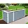 Weka Profi-Hochbeet 669 205 x 79 x 81 cm grau