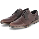 BULLBOXER Herren Halbschuhe Businessschuhe Braun Synthetik Größe:43 - Braun