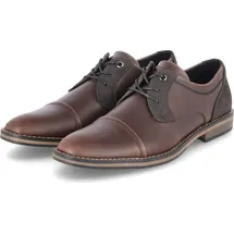 BULLBOXER Herren Halbschuhe Businessschuhe Braun Synthetik Größe:43 - Braun