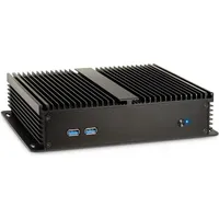 Inter-Tech IP-40 Gehäuse Thin Mini-ITX, USB 3.0, schwarz