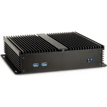 Inter-Tech IP-40 Gehäuse Thin Mini-ITX, USB 3.0, schwarz