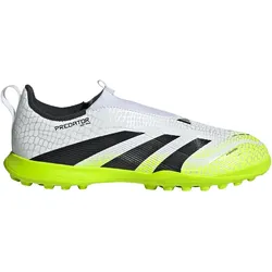 adidas Predator League Laceless TF Multinocken-Fußballschuhe Kinder JI1153 - cloud white/core black/lucid lemon 35.5