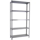 Proregal Schwerlastregal Metall 200x120x50cm Grau