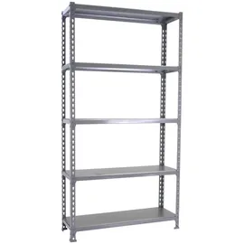 Proregal Schwerlastregal Metall 200x120x50cm Grau