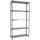 Proregal Schwerlastregal Metall 200x120x50cm Grau
