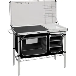BRUNNER Campingküche Drive In Black Kochbox Camping Schrank Küche Waschbecken