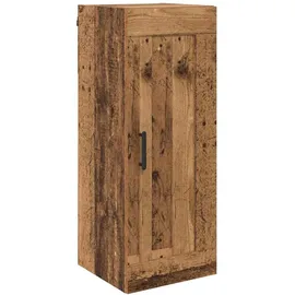vidaXL Wandschrank Altholz 34,5 x 34 x 90 cm Holzwerkstoff
