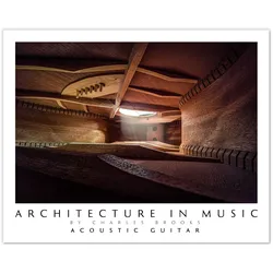 Architecture in Music "Im Innern einer Akustikgitarre, Teil 2" 50 x 40 cm