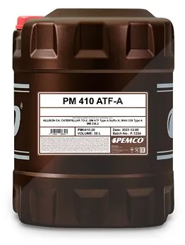 Pemco 20 L 410 ATF-A Getriebeöl [Hersteller-Nr. PM0410-20]