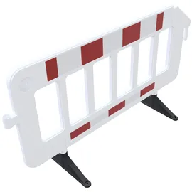 Schake Absperrgitter Kunststoff Weißer Zaunkörper Folie Typ RA1/A weiß