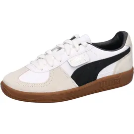 Puma Palermo Lth Jr Damen Weite M Weiß/Vapor Gray/Gum 37