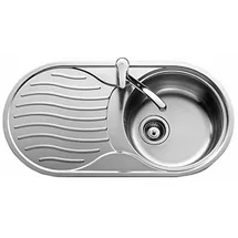 Teka DR 80 1C 1E Unterbauspüle Oval Edelstahl