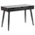 Actona Beistelltisch/Schreibtisch Jupiter 110 cm 3 Schubladen - schwarz - Schwarz