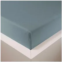 Traumschlaf Spannbettlaken Baumwolle-Jersey-Lyocell 120 x 200 cm grau