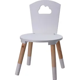 home&styling collection Kinderstuhl Wadiga 32 x 32 x 50 cm Holz weiß