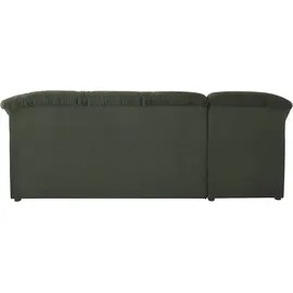 DOMO collection Eckcouch Mikrofaser 2-Sitzer Grün