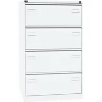 BISLEY Light Hängeregistraturschrank 80 x 62,2 x 132,1 cm weiß