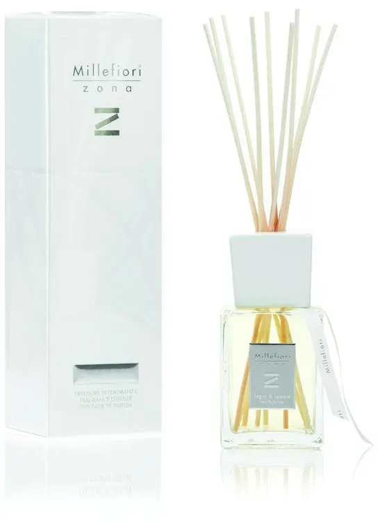 Millefiori MILANO ZONA Reed Diffuser Legni & Spezie Raumdüfte 500 ml