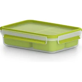 Emsa Clip & Go Snackbox grün 1,2 l