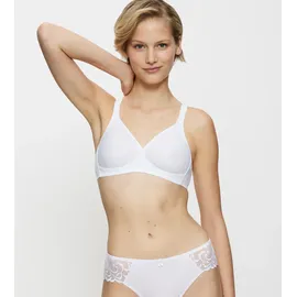 Triumph Modern Soft + Cotton BH ohne Bügel 10186008 white 105C