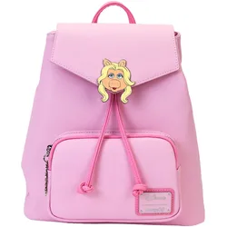 Loungefly The Muppets The Muppets Miss Piggy Drawstring Mini Backpack