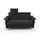 sit&more 2,5-Sitzer SIT & MORE "Palmera, B: 179 cm", schwarz, B:179cm H:89cm T:89cm, 100% Polyester, Sofas, mit Federkern