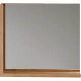 INOSIGN Spiegel INOSIGN "Premont", braun, B:80cm H:72cm T:12cm, FSC-zertifizierter Holzwerkstoff, Spiegel, Rahmen und Ablagefläche in Holzoptik, B/H ca.: 80/72 cm