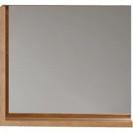 INOSIGN Spiegel INOSIGN "Premont", braun, B:80cm H:72cm T:12cm, FSC-zertifizierter Holzwerkstoff, Spiegel, Rahmen und Ablagefläche in Holzoptik, B/H ca.: 80/72 cm