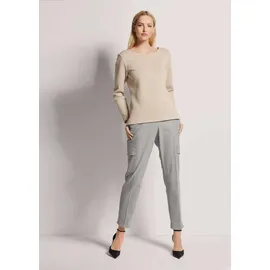Madeleine Sweatshirt mit Struktur Beige 46