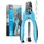 Bluepet Bluepet® Profi Krallenschere für Hunde Katzen & Kleintiere - Inklusive Nagelfeile im Griff zur optimalen Krallenpflege - Als Krallenzange & Krallenschneider