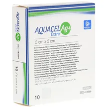 KOHLPHARMA GMBH AQUACEL Ag+ Extra 5 x 5 cm 10 St.