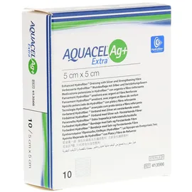 KOHLPHARMA GMBH AQUACEL Ag+ Extra 5 x 5 cm 10 St.