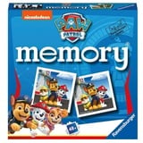 PAW PATROL Spiel Mini Memory® Paw Patrol 48 Karten Ravensburger Legespiel, Memory