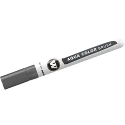 MOLOTOW Aquarellstift Color Brush Aqua 1-2 mm neutralgrau 01 Packung mit 3 Stück