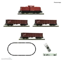 Fleischmann 5170005 N z21start DigitalSet Diesellok BR 204 mit Güterzug der DB AG